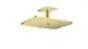 AXOR-HG-AXOR-ShowerSolutions-Kopfbrause-460-300-3jet-mit-Deckenanschluss-Brushed-Brass-35281950 gallery number 1